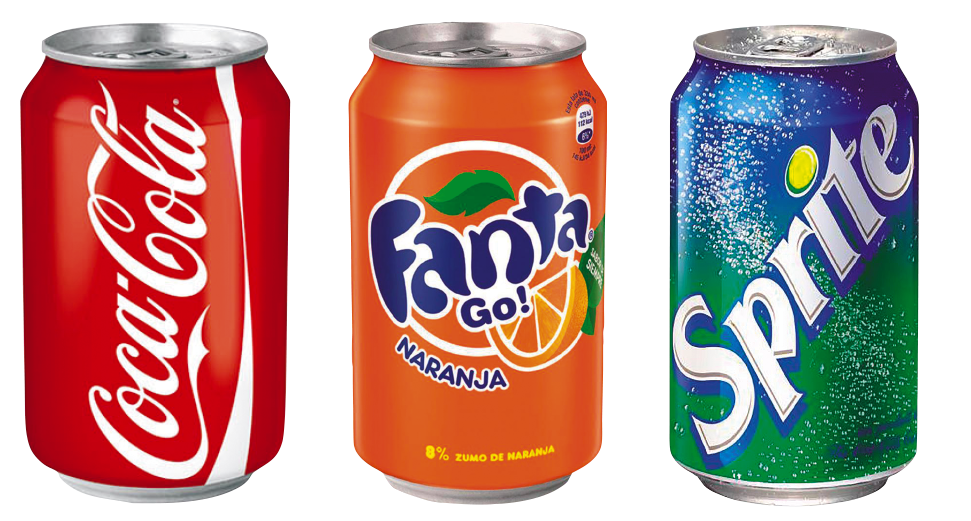 Coca-Cola, Fanta, Sprite