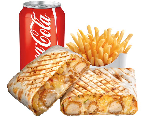 Menú 10 Taco Francés + Refresco + Patatas